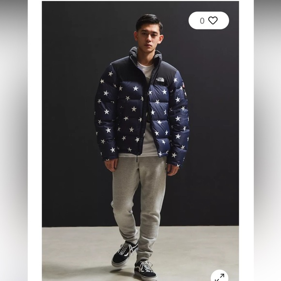 The North Face
International Collection
Nuptse Jacket Black & White Stars Size L - Picture 5 of 17